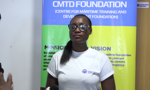 YOUNG WOMEN URGED TO TAP INTO THE OPPORTUNITIES IN THE MARITIME INDUSTRY